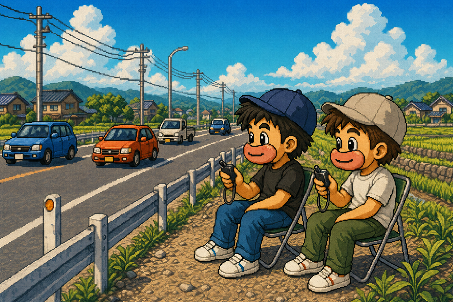 ニッシーの回想。道路のすみで車を数えたアルバイト